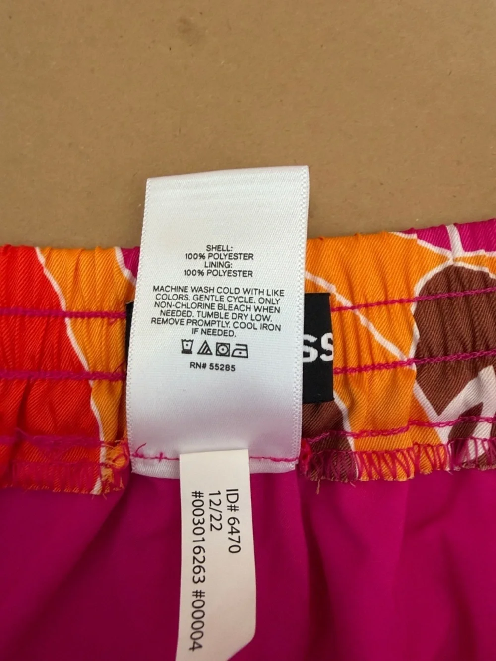 EXPRESS Colorful Print Pull On Shorts size small